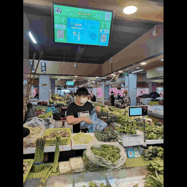 深圳盐田广北肉菜市场升级改造换新颜，智慧农贸带来新体验