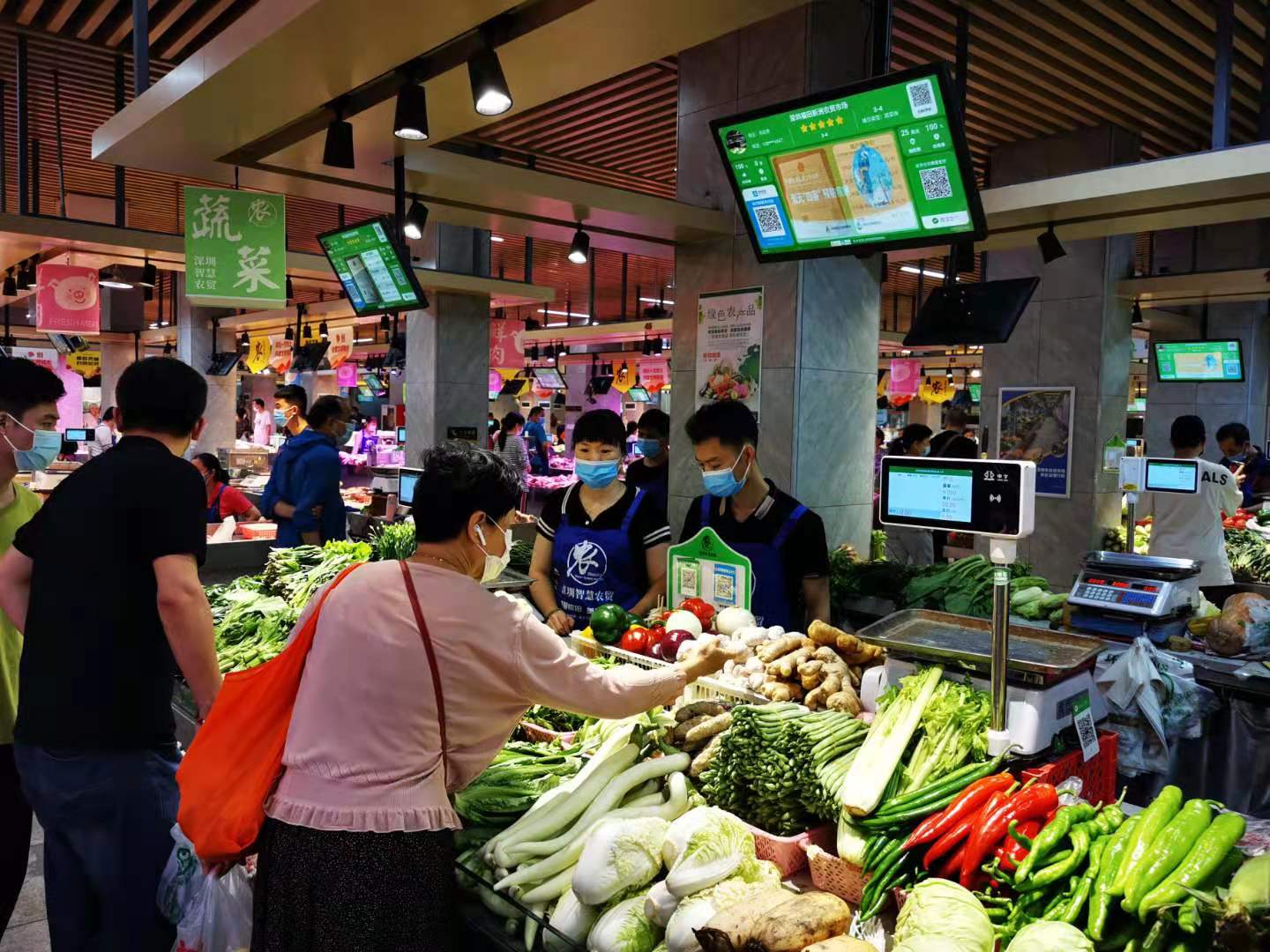 智慧农贸：智慧管理节约市场经营成本