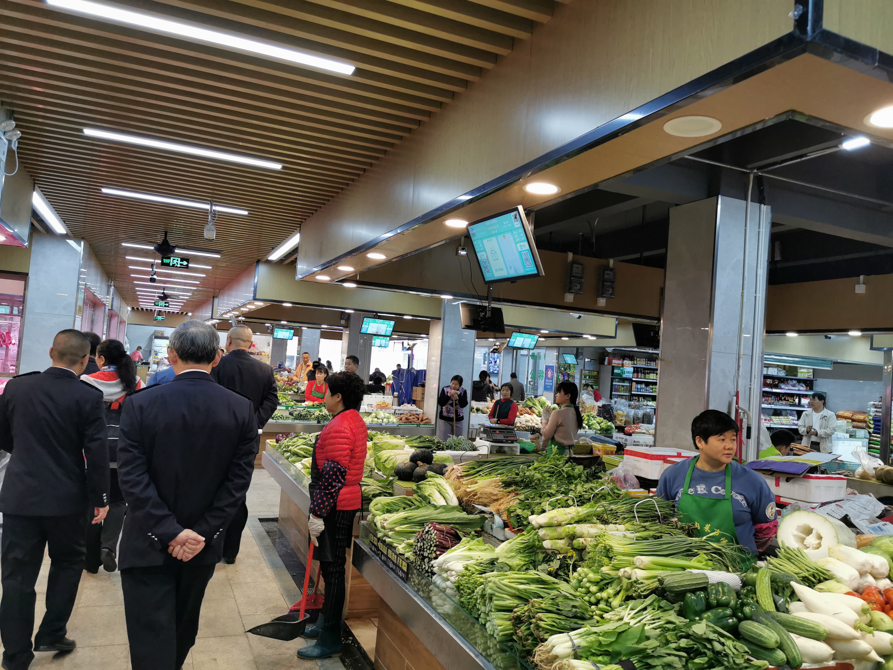 智慧农贸系统，市场管理“能手”