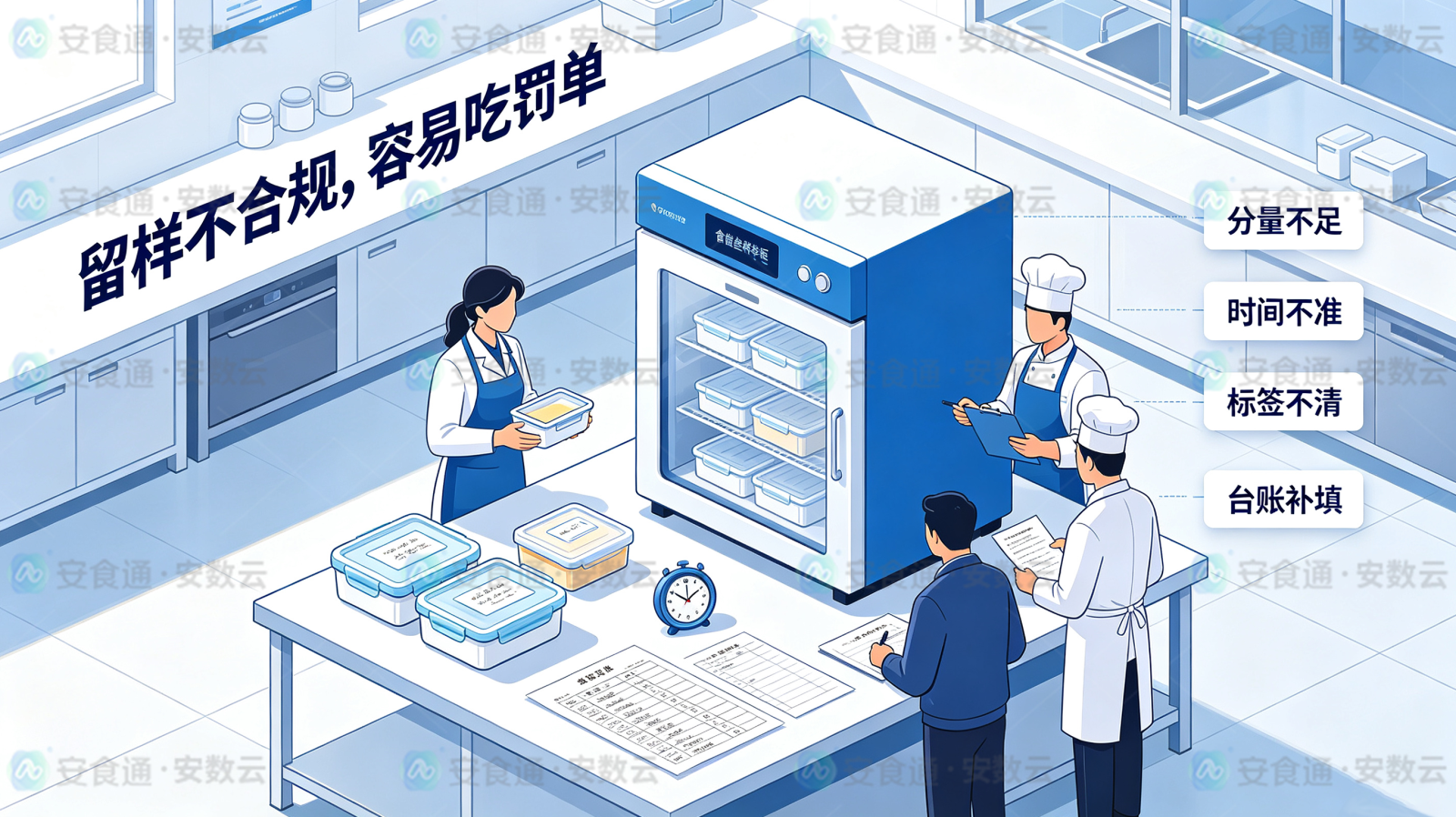 智能留样柜怎么帮食堂规避留样风险？2026食堂留样合规要点与3大风险解析