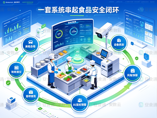 2026监管趋严，校园食堂靠什么守住验收、晨检、留样三道关卡？-智慧溯源