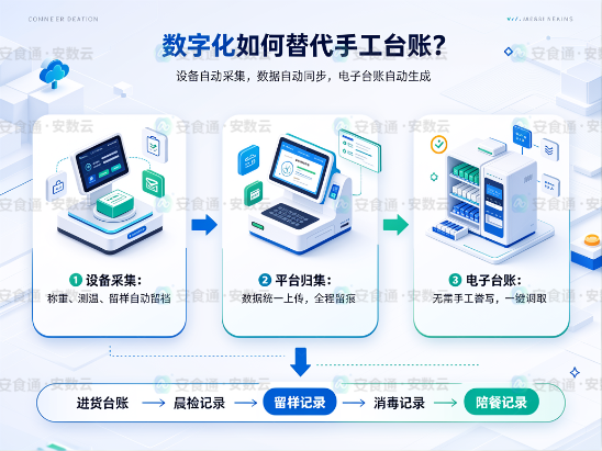 食堂数字化管理真能替代手工台账吗？校园食堂实战效果科普-智慧溯源