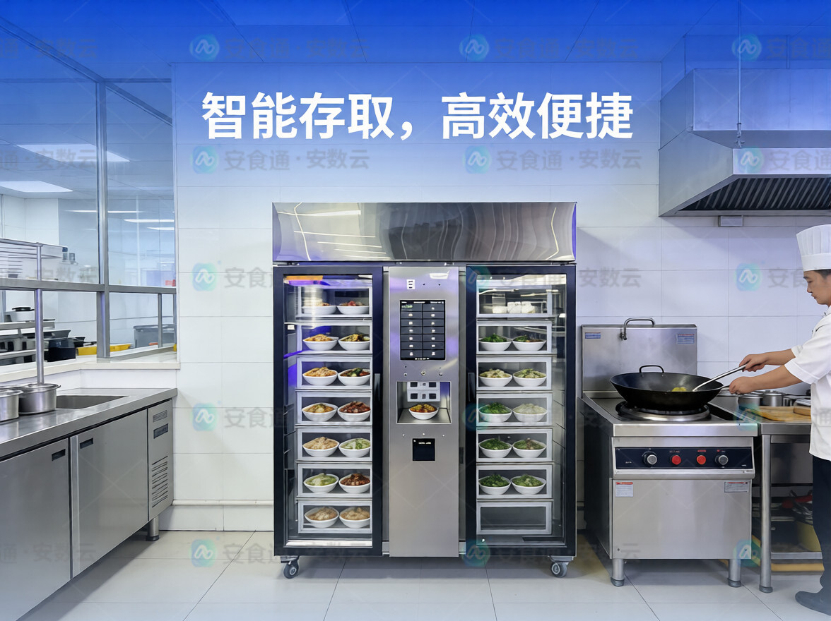 为什么说食堂留样柜需要一颗“工业级大脑”？深度解析安食通WL-LYG12的智能化细节