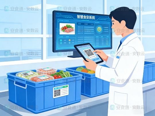 用科技筑牢校园食堂“舌尖防线”，这套智慧方案让后厨真正“阳光化”-智慧溯源