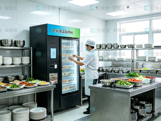 智能留样柜：校园食堂食品安全留样流程，从称重到存储全解析-智慧溯源