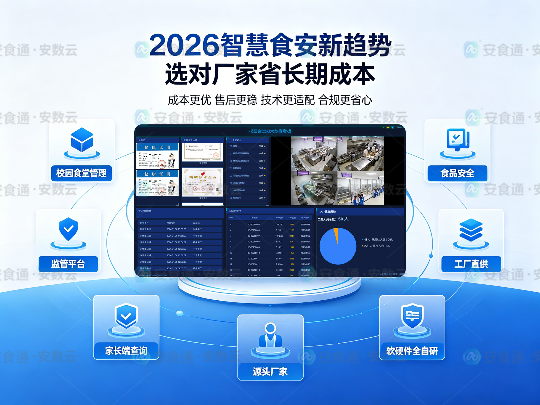 源头厂家智慧食安方案优势，对比中间商省下多少成本？-智慧溯源