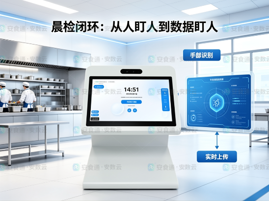 2026年校园食安新规下，一站式智慧食堂管理方案如何打通食堂晨检、验收、留样全合格流程？-智慧溯源